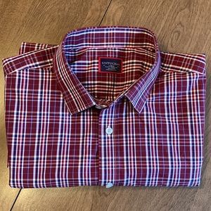 Long sleeve plaid button up